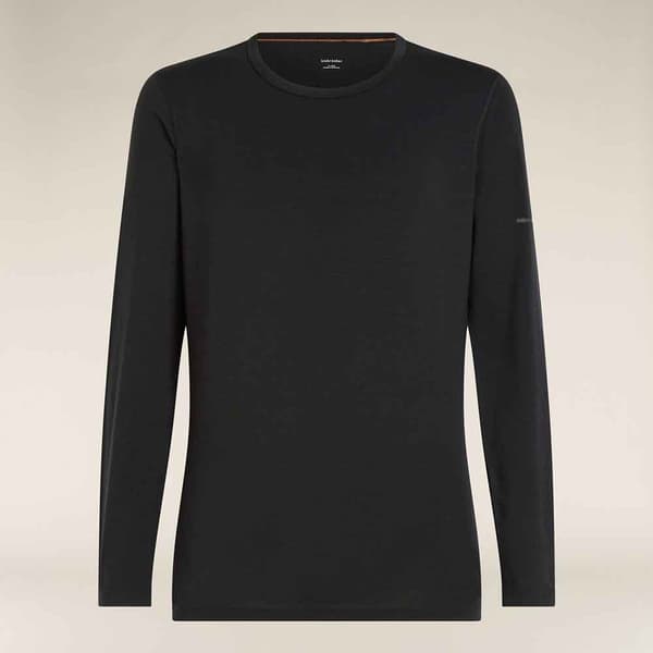Icebreaker Merino Core Heavyweight Långärmad Baslager Svart L Man