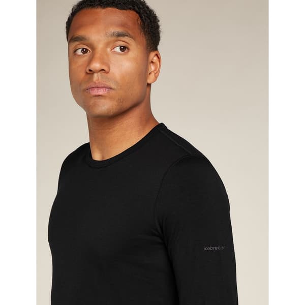 Icebreaker Merino Core Heavyweight Långärmad Baslager Svart L Man