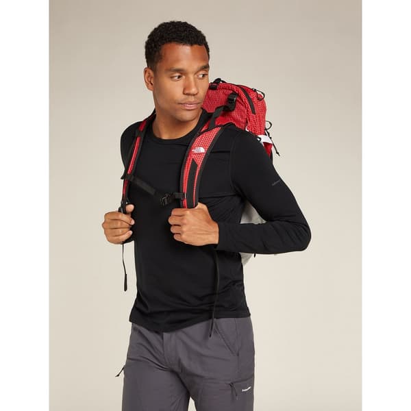 Icebreaker Merino Core Heavyweight Långärmad Baslager Svart L Man