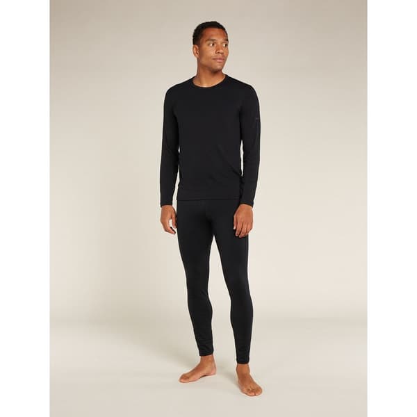 Icebreaker Merino Core Heavyweight Långärmad Baslager Svart L Man