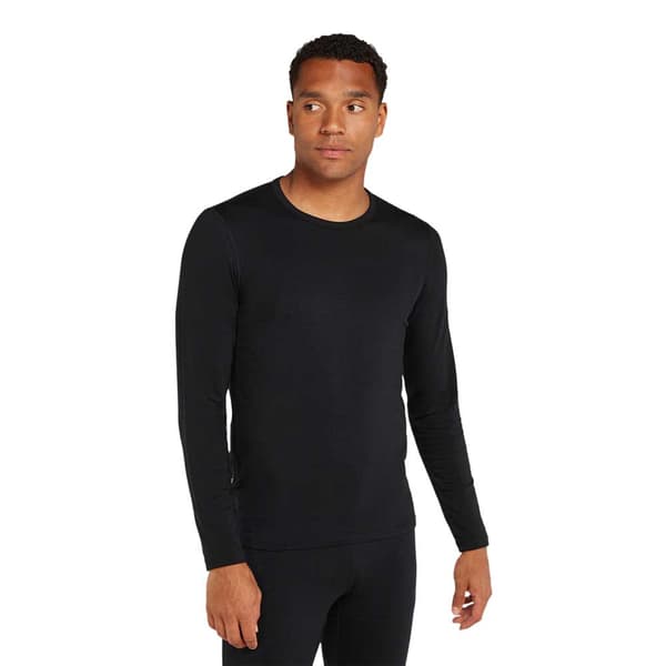 Icebreaker Merino Core Heavyweight Långärmad Baslager Svart L Man