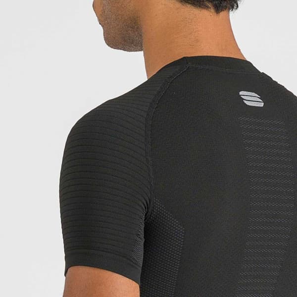 Sportful 2nd Skin Kortærmet Baselayer Sort M-L Mand