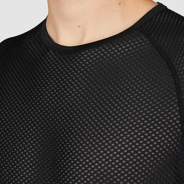 Gripgrab Ultralight Mesh Kortærmet Baselayer Sort XL Mand