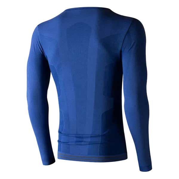 Lenz Merino 6.0 Langærmet Baselayer Blå M Mand
