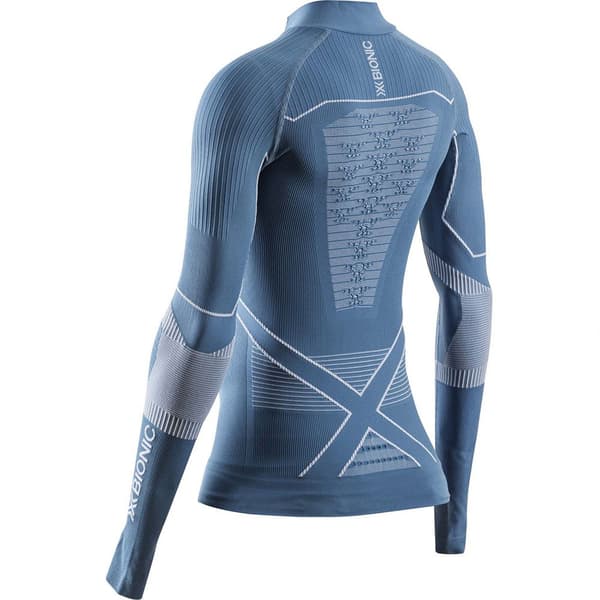 X-bionic Energy Accumulator Light Langærmet Baselayer Blå L Kvinde