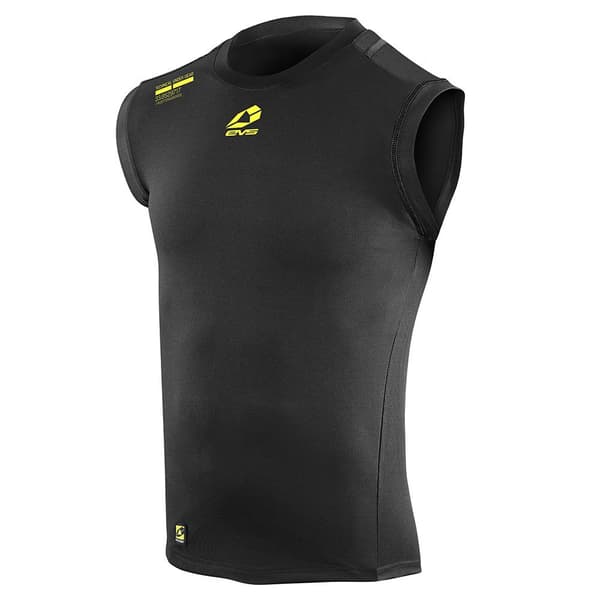 Evs Sports Tug Compression Ærmeløs Baselayer Sort 12-14 Years Dreng