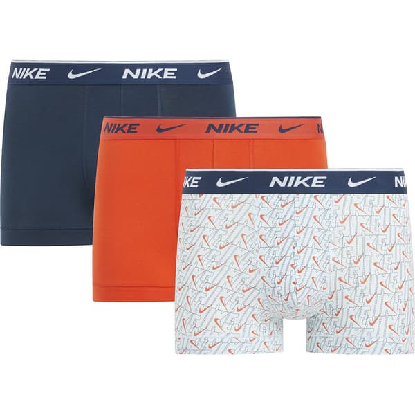 Nike 000pke1008 Boxerit 3 Yksiköt Ruskea L Mies