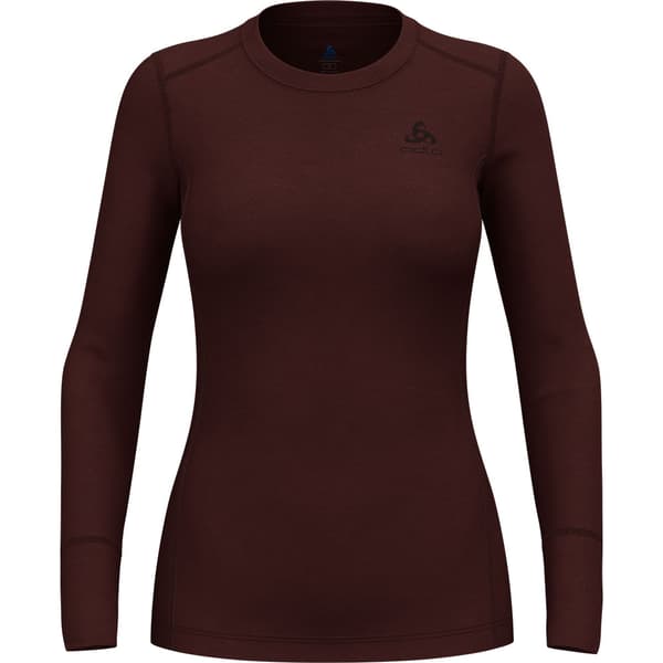 Odlo Merino 200 Långärmad Baslager Brun L Kvinna