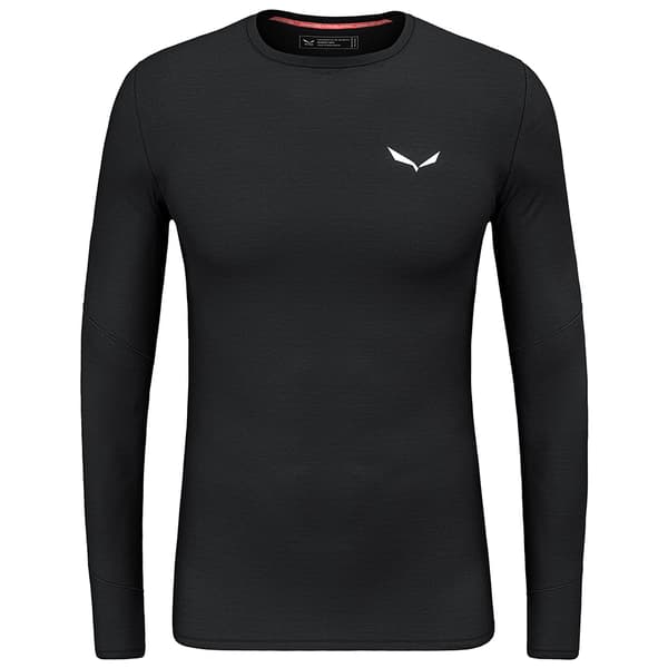 Salewa Cristallo Warm Alpine Merino Responsive Långärmad Baslager Svart L Man