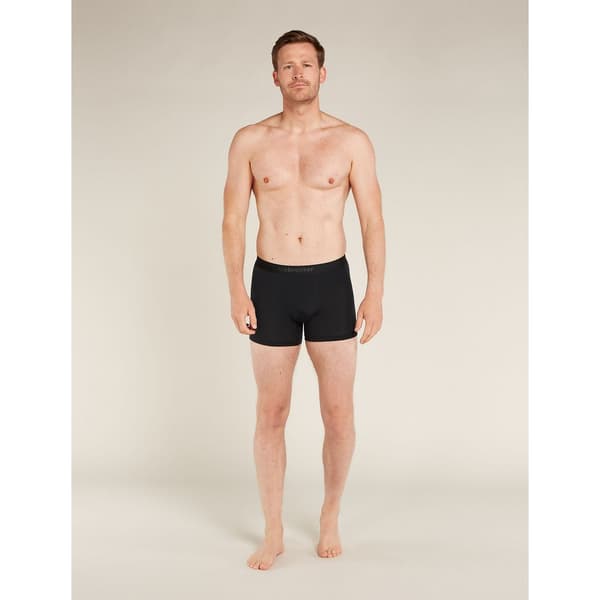 Icebreaker Merino 125 Cool-lite Anatomica Boxerit Musta L Mies