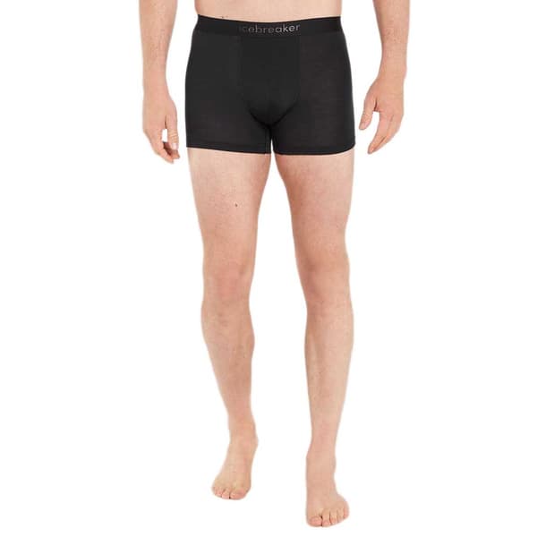 Icebreaker Merino 125 Cool-lite Anatomica Boxerit Musta L Mies