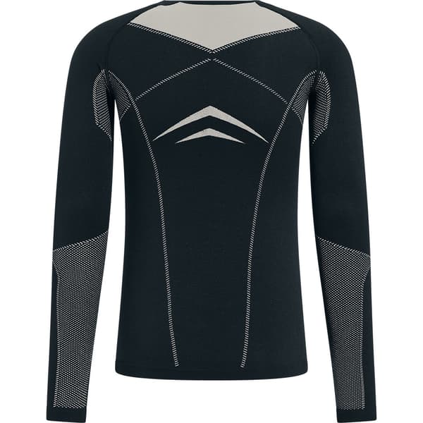 Odlo Fundamentals Performance Warm Langærmet Baselayer Blå M Mand