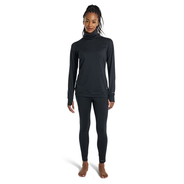Burton Midweight Langærmet Baselayer Sort XL Kvinde