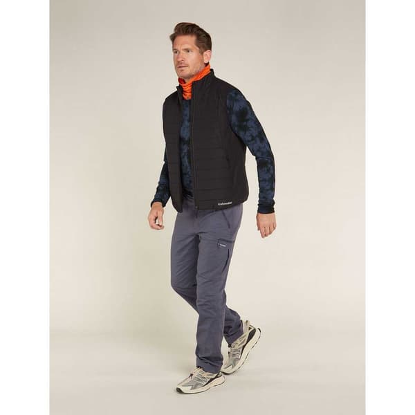 Icebreaker Merino 200 Oasis Cloud Dye Pitkähihainen Aluspaita Musta,Harmaa XL Mies