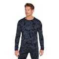 Pikkukuva 1 / 8: Icebreaker Merino 200 Oasis Cloud Dye Pitkähihainen Aluspaita Musta,Harmaa XL Mies
