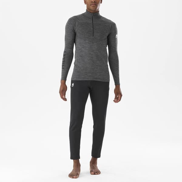 Millet Drynamic Warm Pitkähihainen Aluspaita Harmaa L-XL Mies