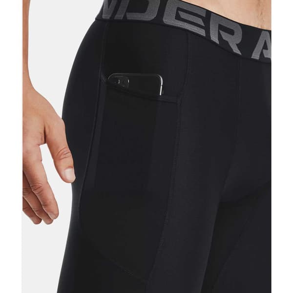 Under Armour Heatgear Compression Long Baslager Shorts Svart S / Regular Man