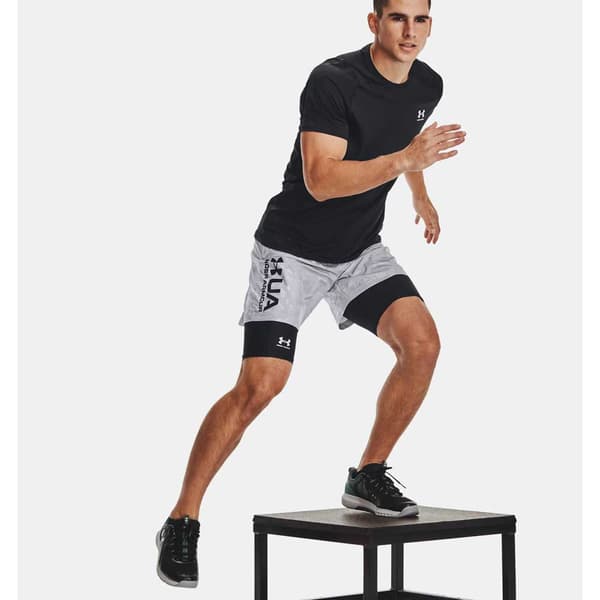 Under Armour Heatgear Compression Long Baslager Shorts Svart S / Regular Man