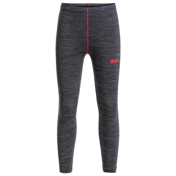 Jack Wolfskin Merino Baslager Set Grå 104 cm Pojke