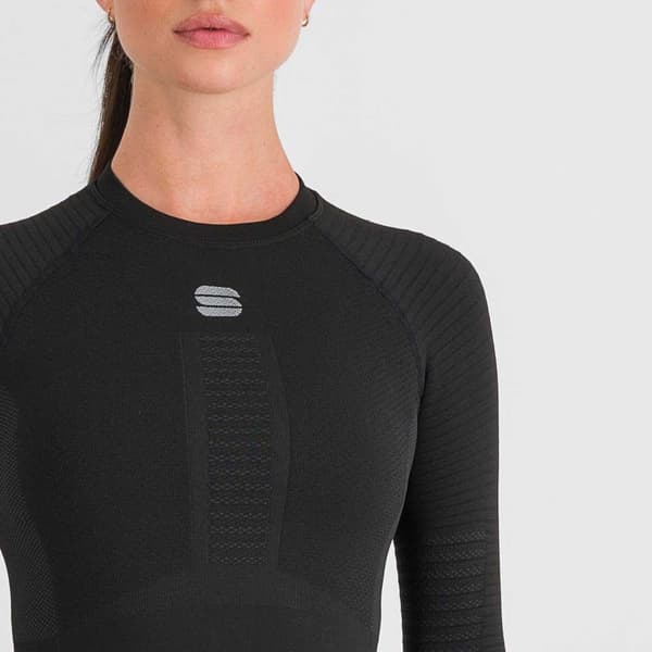 Sportful 2nd Skin Langærmet Baselayer Sort XS Kvinde