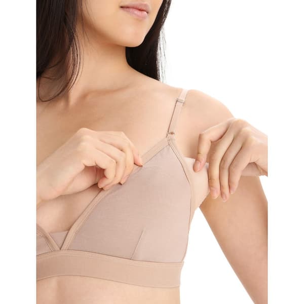Icebreaker Merino 150 Siren Bh Beige,Rosa XS Kvinna