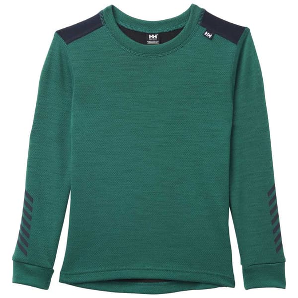 Helly Hansen Lifa Merino Set Basislagssæt Grøn 6 Years Dreng