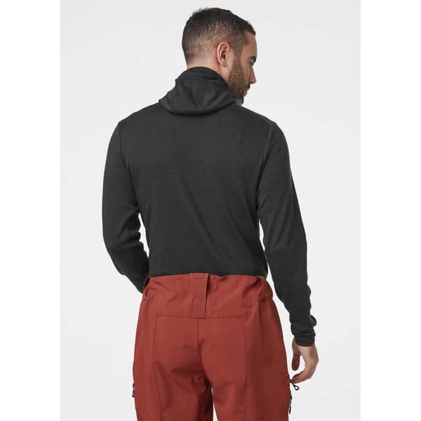 Helly Hansen Lifa Merino Midweight Långärmad Baslager Svart L Man