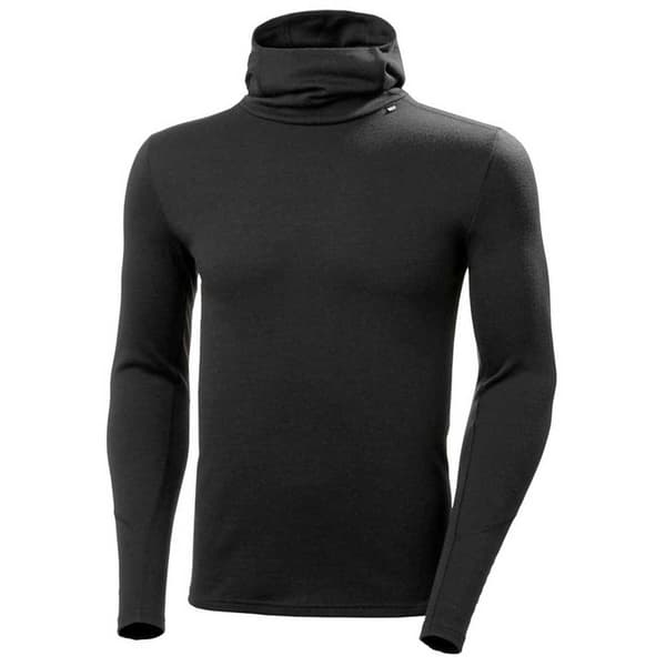 Helly Hansen Lifa Merino Midweight Långärmad Baslager Svart L Man