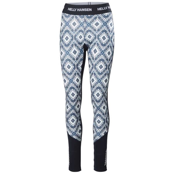 Helly Hansen Lifa Merino Midweight Graphic Baselagbukser Flerfarvet XL Kvinde