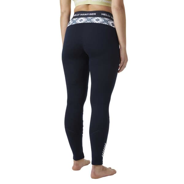 Helly Hansen Lifa Merino Midweight Graphic Baselagbukser Flerfarvet XL Kvinde