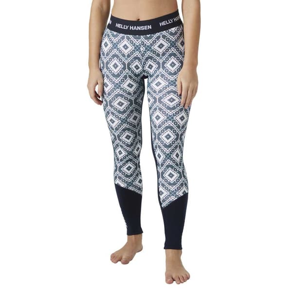 Helly Hansen Lifa Merino Midweight Graphic Baselagbukser Flerfarvet XL Kvinde