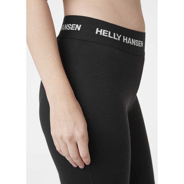 Helly Hansen Lifa Merino Midweight Baslagerbyxor Svart S Kvinna