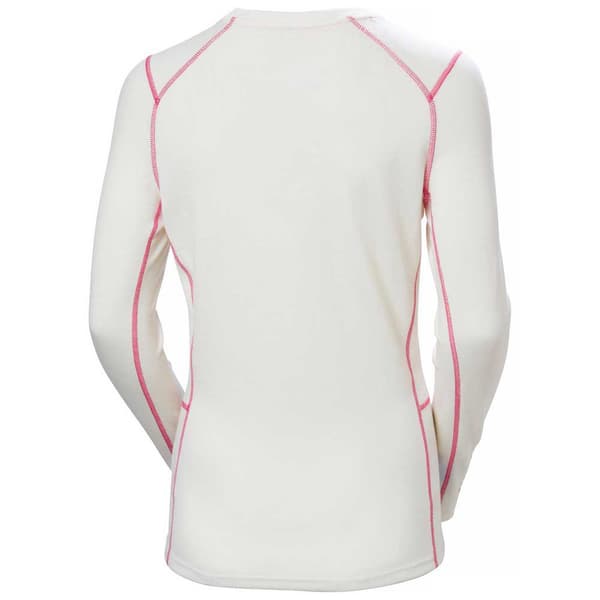 Helly Hansen Lifa Merino Midweight Gra Långärmad Baslager Vit L Kvinna