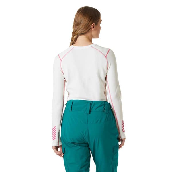 Helly Hansen Lifa Merino Midweight Gra Långärmad Baslager Vit L Kvinna