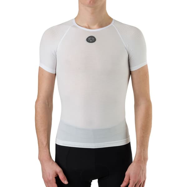 Agu Summerday Essential Kortærmet Baselayer Hvid L-XL Mand
