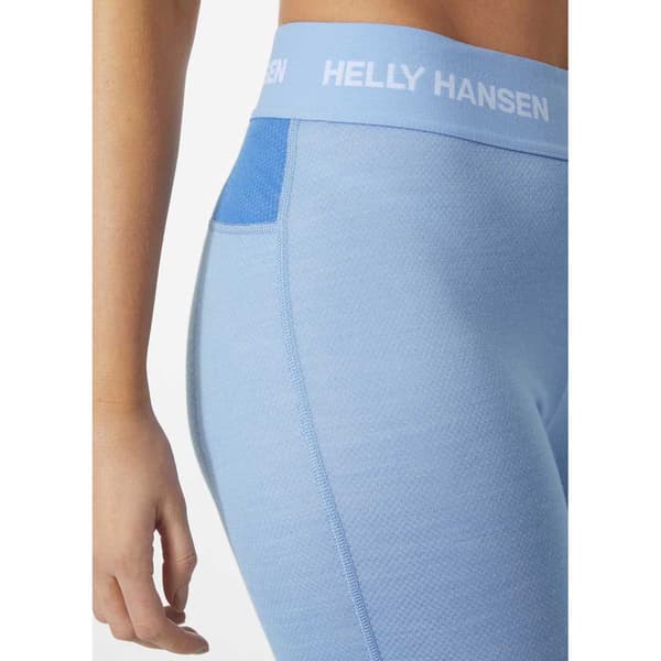 Helly Hansen Lifa Merino Midweight Baselagbukser Blå M Kvinde