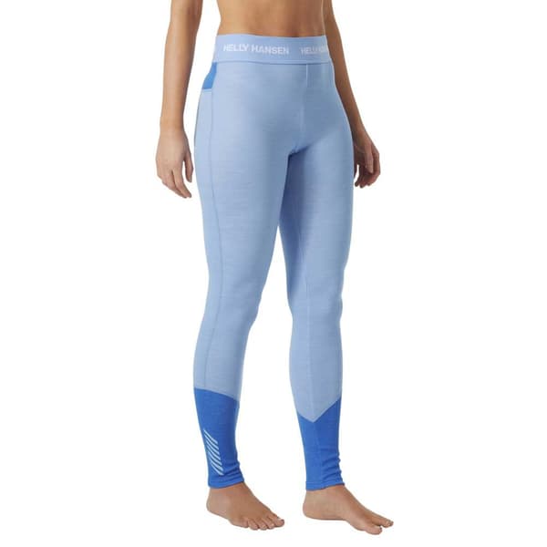 Helly Hansen Lifa Merino Midweight Baselagbukser Blå M Kvinde