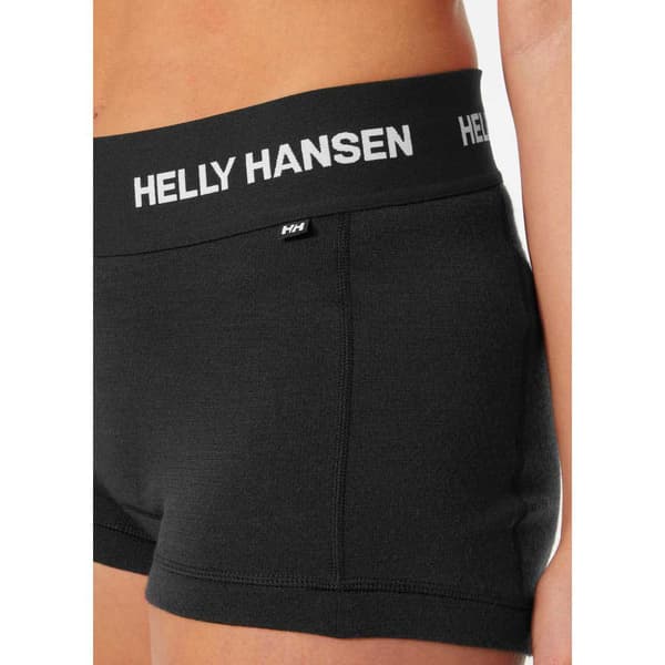 Helly Hansen Lifa Merino Mid Boxers Sort M Kvinde