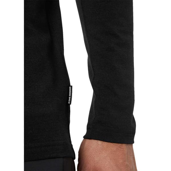 Helly Hansen Durawool Crew Långärmad Baslager Svart XL Man