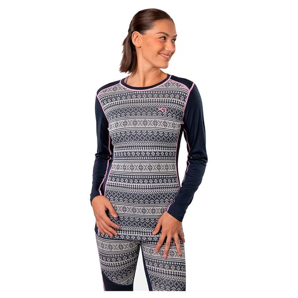 Kari Traa Mina Langærmet Baselayer Grå L Kvinde