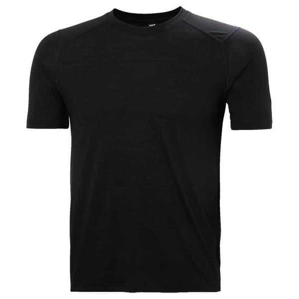 Helly Hansen Durawool Kortærmet Baselayer Sort L Mand