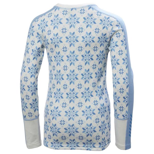 Helly Hansen Graphic Lifa Merino Junior Pohjakerroksen Housut Sininen 14 Years Poika