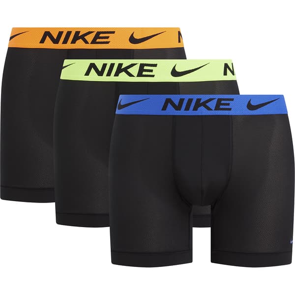 Nike 0000ke1225 Boxers 3 Enheder Sort L Mand