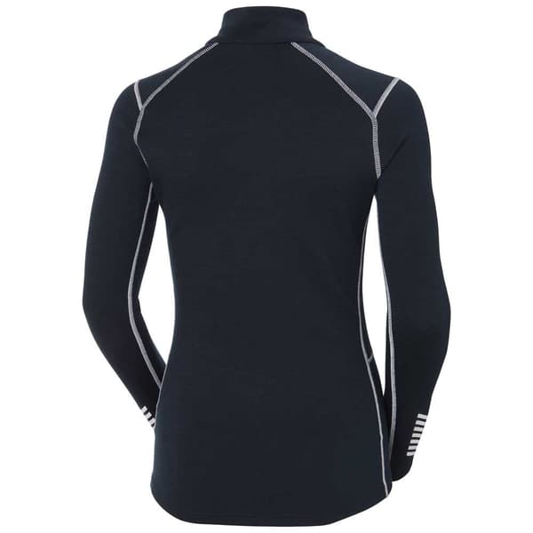 Helly Hansen Lifa Merino Midweight 49377 Langærmet Baselayer Blå XS Kvinde