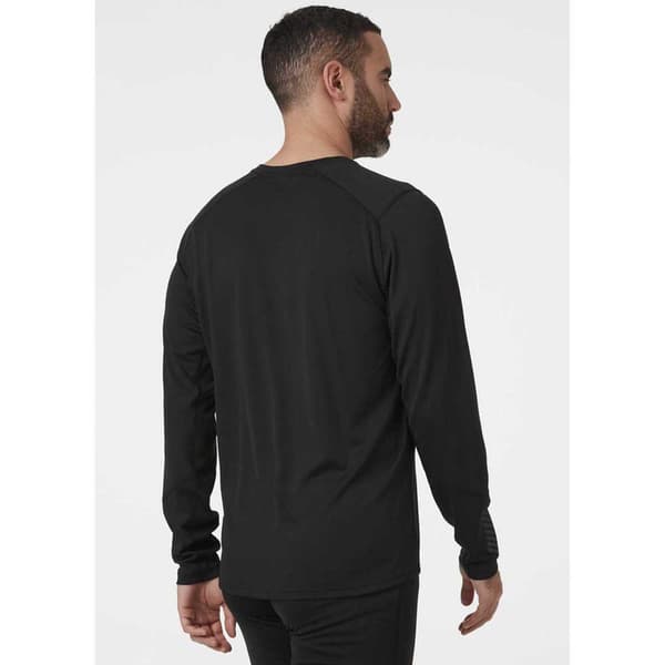 Helly Hansen Lifa Active Crew Långärmad Baslager Svart 2XL Man