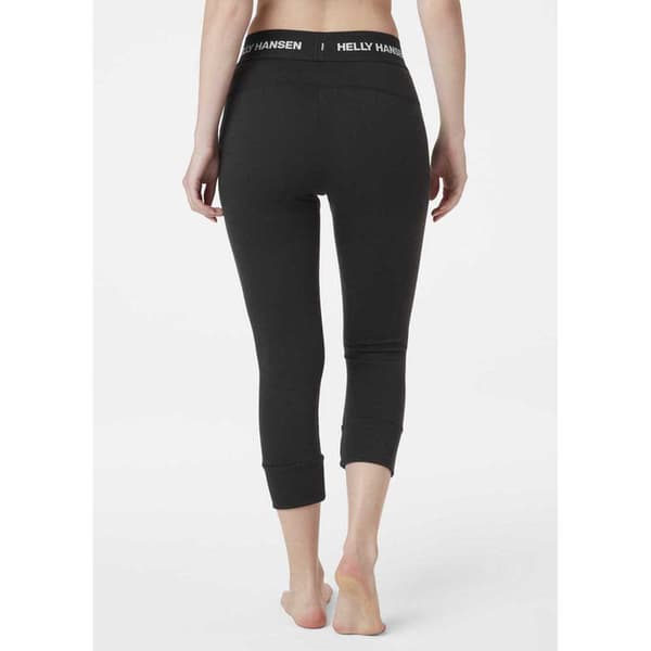 Helly Hansen Lifa Merino Midweight 49381 Baselagbukser Sort XS Kvinde