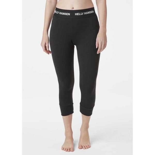 Helly Hansen Lifa Merino Midweight 49381 Baslagerbyxor Svart XL Kvinna