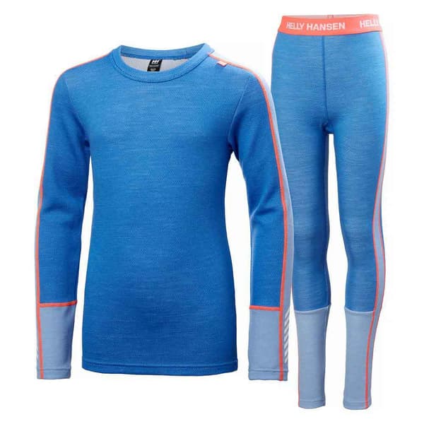 Helly Hansen Lifa Merino Midweight Baslagerbyxor Blå 16 Years Pojke