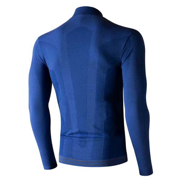 Lenz Merino 6.0 Turtle Neck Långärmad Baslager Blå L Man