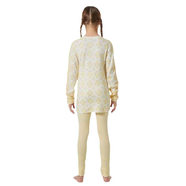 Helly Hansen Graphic Lifa Merino Youth Baslager Set Gul 14 Years Pojke